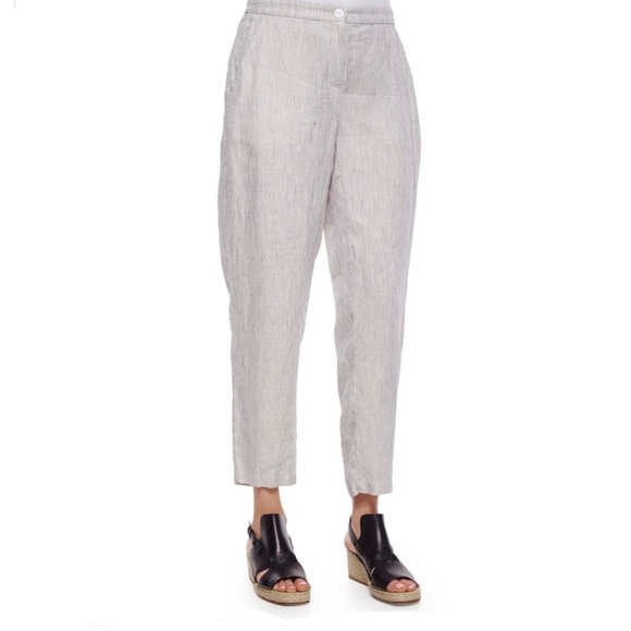 eileen fisher striped pants